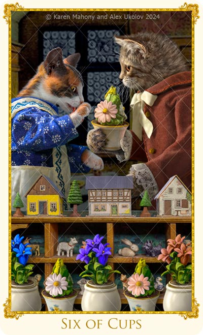 PRE-ORDER. The Bohemian Cats Theatre Tarot standard deck.