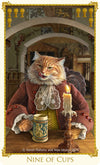 The Bohemian Cats Theatre Tarot 'Nine of Cups'.