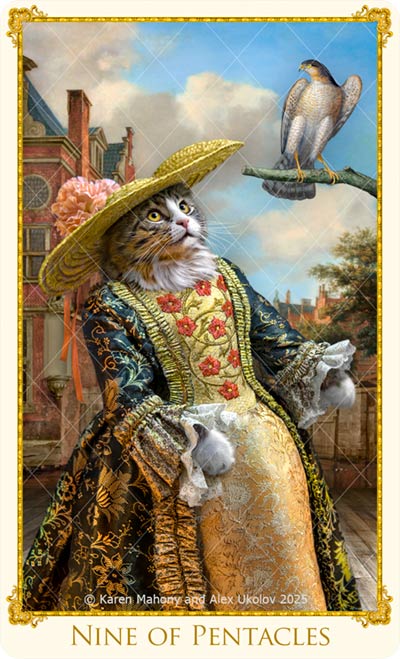 PRE-ORDER. The Bohemian Cats Theatre Tarot standard deck.