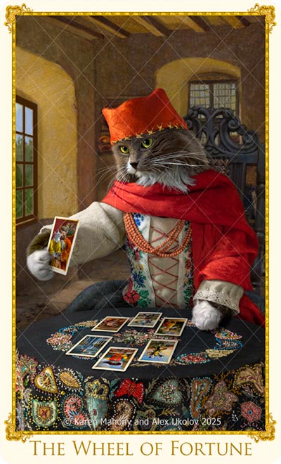 PRE-ORDER. The Bohemian Cats Theatre Tarot standard deck.