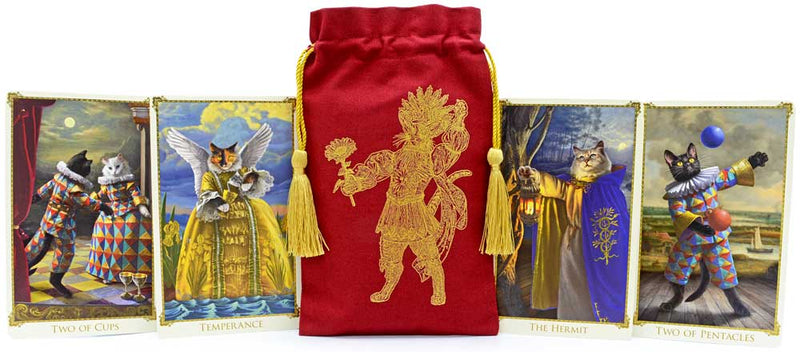 The Bohemian Cats Theatre Tarot LARGE FORMAT limited edition deck.