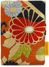 Colourful Florals - Japanese vintage silk foldover pouch