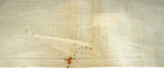 Large vintage / antique folk cotton textile cloth. Charming animal print.