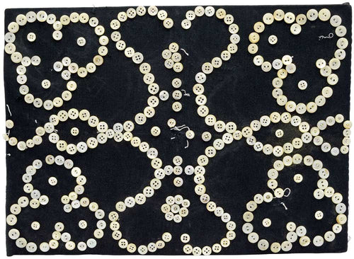 Mother of Pearl buttons in a pattern