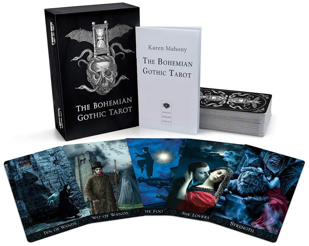 The Bohemian Gothic Tarot fourth edition, standard size.