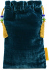 Tarot card pouch, silk velvet bag for tarot decks, oracle cards