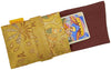 Tarot bag lined in silk, tarot pouch in vintage Japanese obi silk