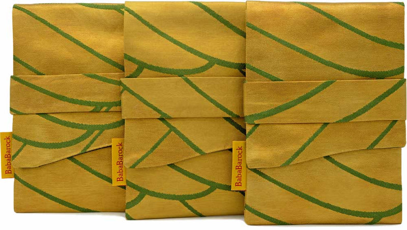 Pure silk tarot bags, foldover tarot pouches handmade in obi silk