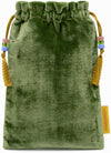 Liberty tarot bag, silk satin Liberty of London fabric, tarot pouch handmade