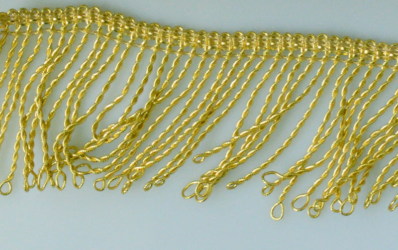 Czech-made gold fringing